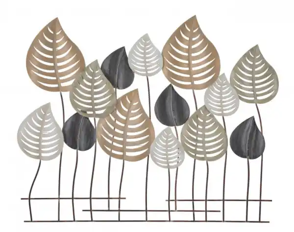 Cel mai bun preț Panou decorativ multicolor din metal, 103,5x5x84 cm, Otip Mauro Ferretti