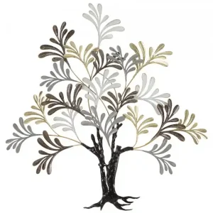 Decoratiune de perete multicolora din metal, 98 x 8,9 x 100,3 cm, Lixy Mauro Ferreti Cel mai vândut