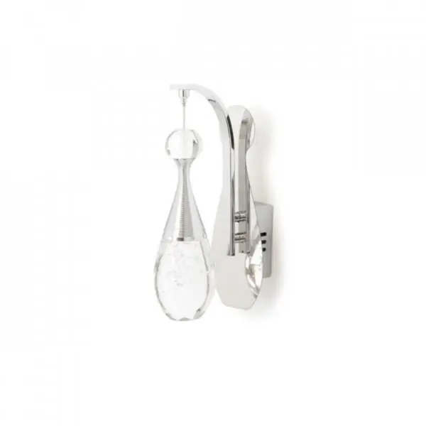 Aplica LED Drops 1A, crom, lumina neutra, Kelektron Popular