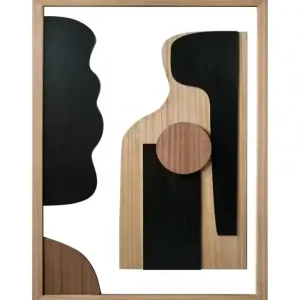 Decoratiune de perete din metal si MDF, 60 x 2 x 80 cm, Astry A Mauro Ferreti Ofertă de sezon