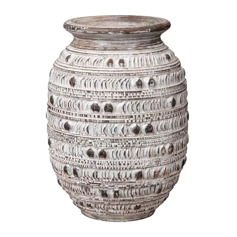 Vas din lemn de albasia Henna Ofertă specială