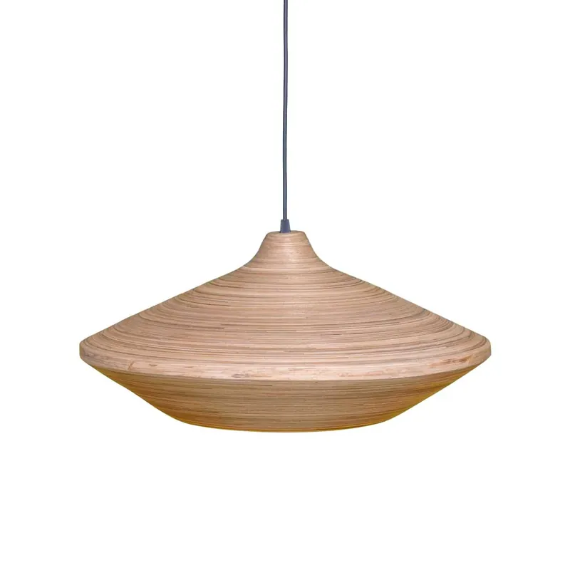 Abajur din bambus Zenith 50 cm Ofertă limitată