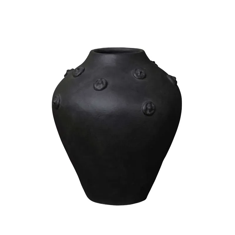 Plată securizată Vas negru din teracota