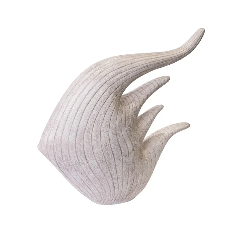 Statueta alba din fibrociment Nami Plată sigură