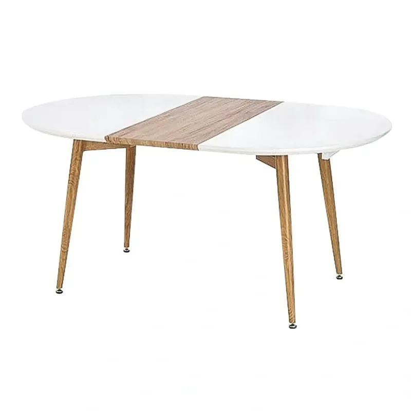 Masa extensibila CALIBER, alb/stejar, 160/200x90x76 cm Cumpără acum