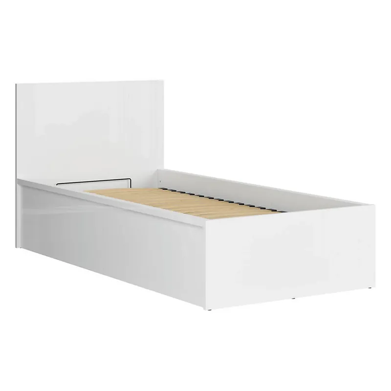 Discount Pat TETRIX 90x200, alb, PAL, cu somiera