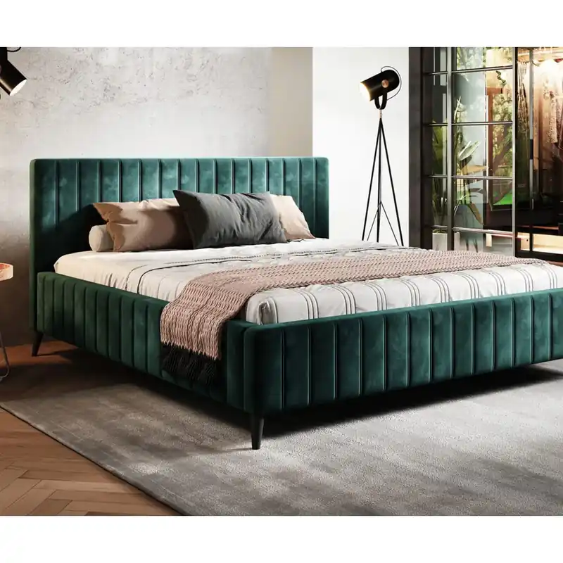 Pat MAGGIE SR 180x200, personalizabil materiale gama Premium, cu suport saltea si sistem de reglare Reduceri