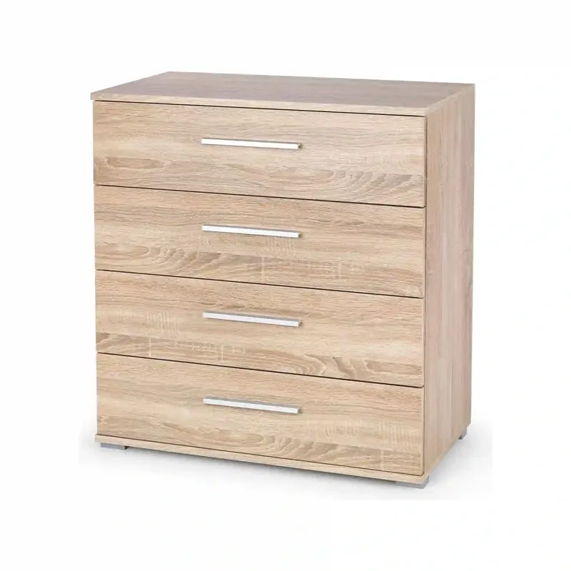 Bestseller Comoda LIMA KM-3, stejar sonoma, PAL laminat, 77x40x82 cm