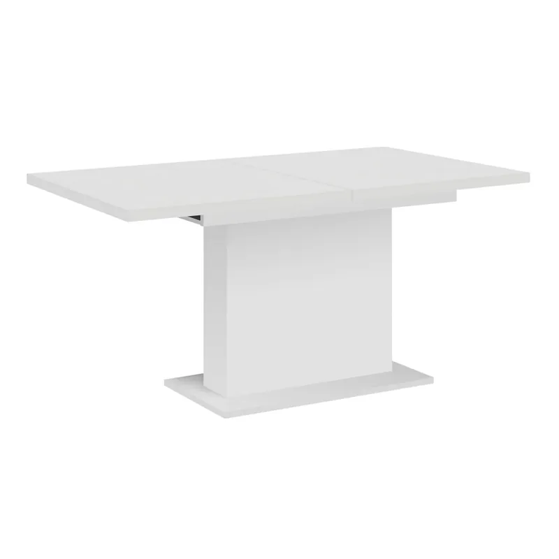 Masa extensibila BOBA, alb, DTD laminat, 160/200x90x77 cm Mai ieftin
