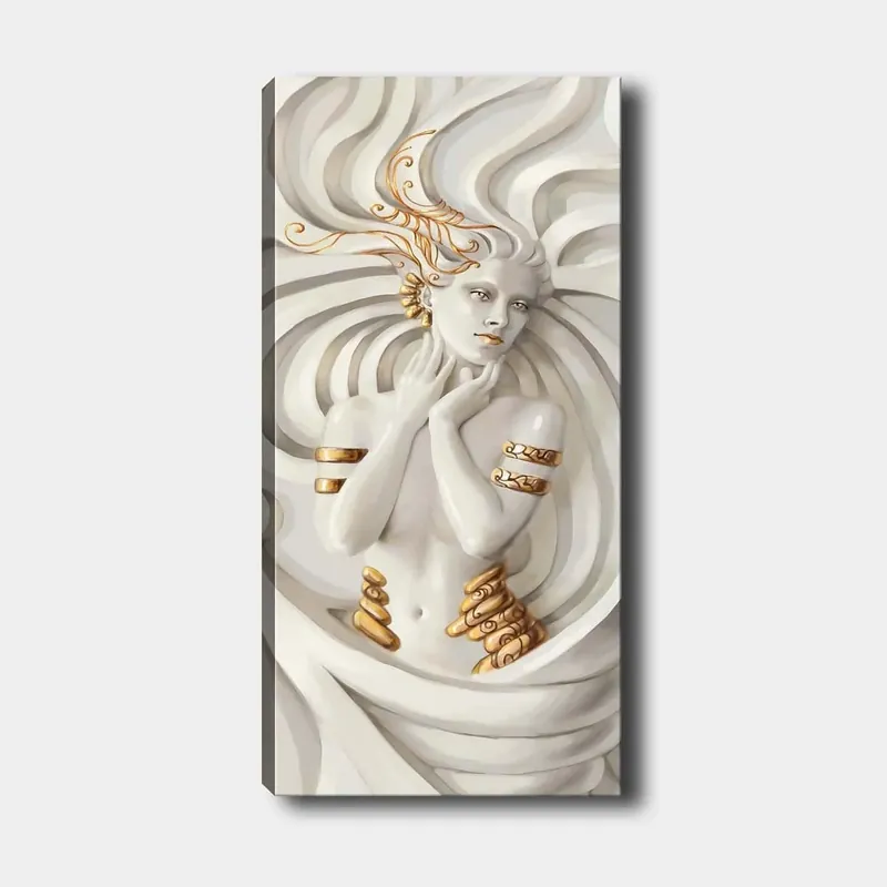 Popular Tablou 483TNS1905, crem, panza, 30x80 cm