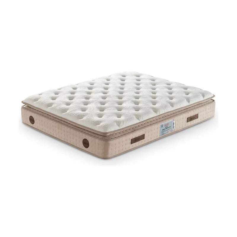 Plată securizată Saltea 1.60 2.00 AMERICA MEMORY TOP, alb/bej