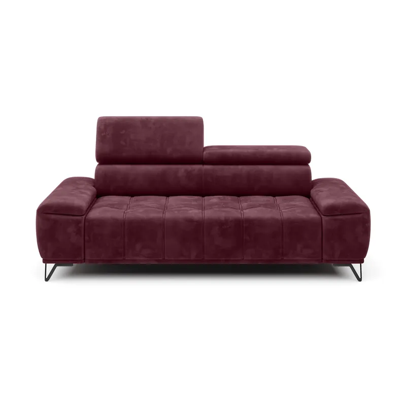 Canapea PALLADIO 2E, personalizabil materiale gama Premium, reglaj electric, tetiere raglabile, 194x110x99 cm Reducere extra