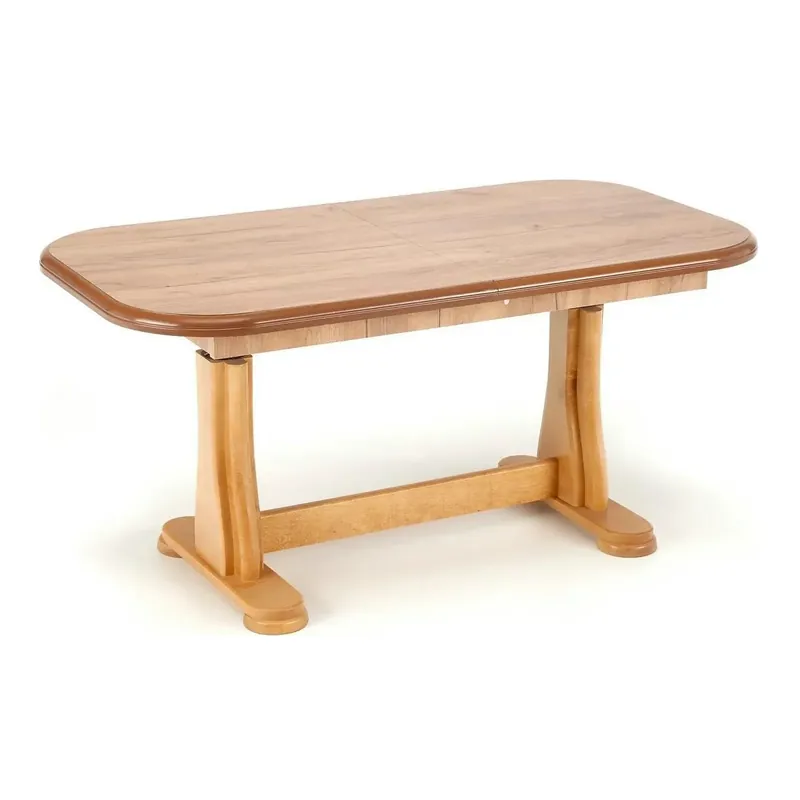 Disponibil imediat Masa extensibila TYMON, stejar, 125/164x65x60/72 cm