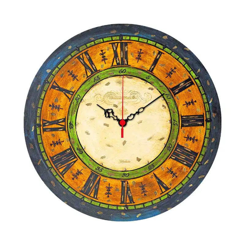 Ceas de perete MS-01, multicolor, 40x40 cm Preț promoțional