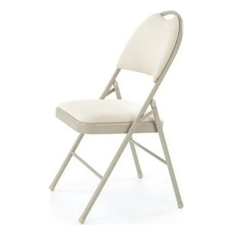 Chilipir Scaun K566, bej, stofa clasica/otel, 46x53x86 cm