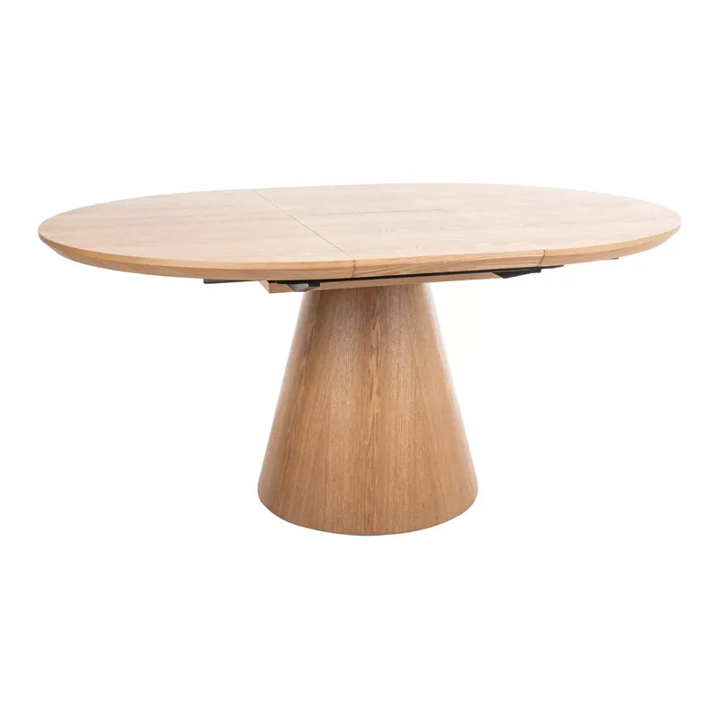 Cumpără online Masa rotunda extensibila living ANGEL II, stejar, 120/160x120x75 cm