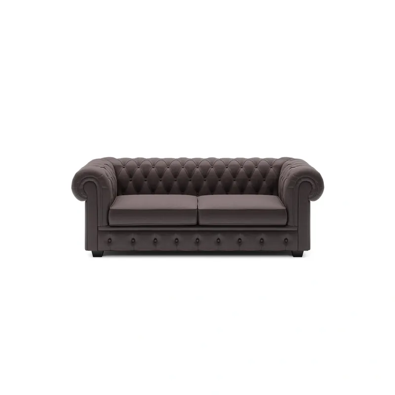 Expediere rapidă Canapea CHESTERFIELD 3, personalizabil materiale Gama Premium, 206x96x77 cm