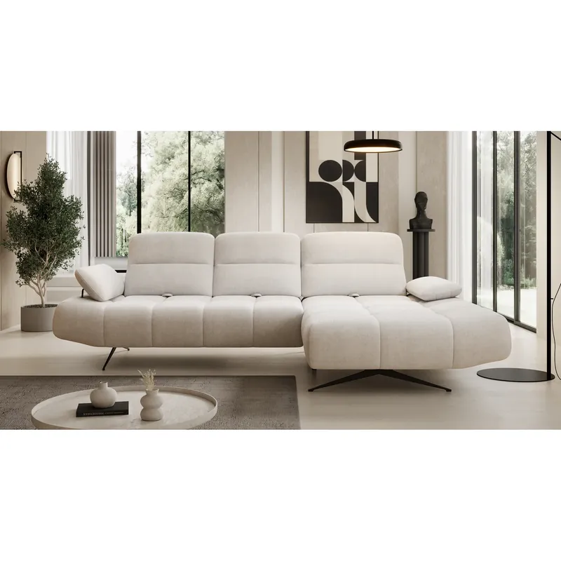 Discount Coltar FALCAO S, personalizabil materiale Gama Oferta Avantaj, tetiere reglabile, 284x173x91 cm