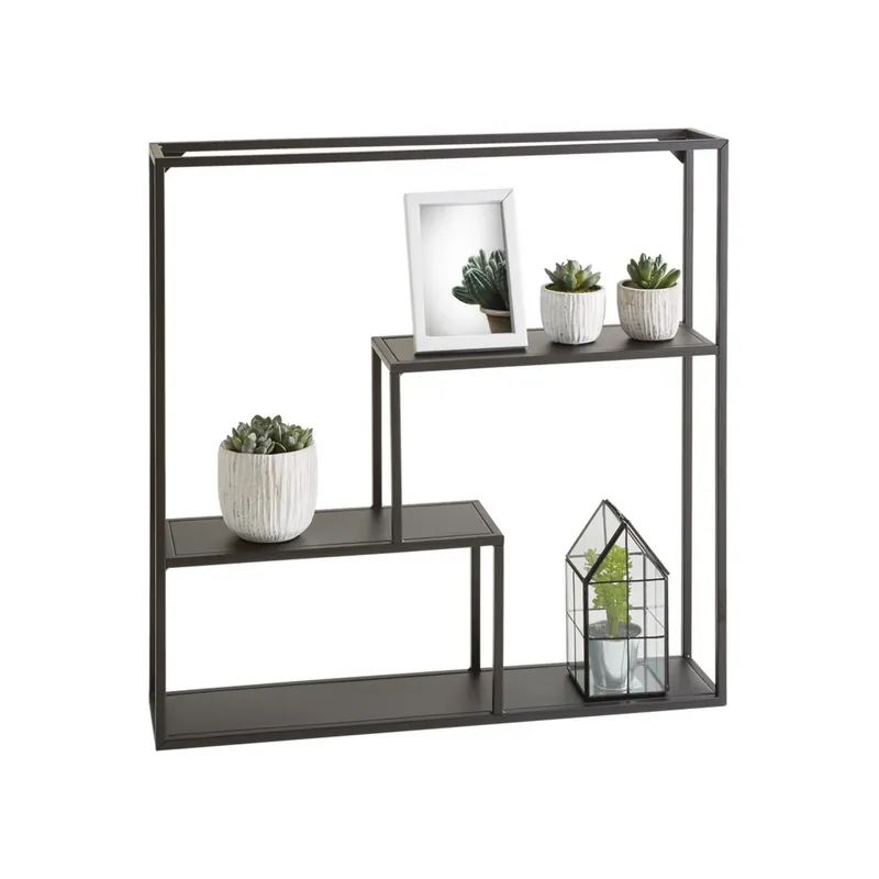 Lichidare de stoc Raft LARS, negru, metal, 60x13x60 cm