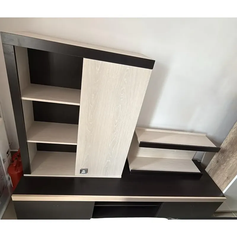 Ieftin PRODUS RESIGILAT - Set living DOMINO, crem/wenge, PAL