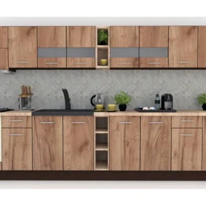 Vezi acum Bucatarie MARINA NEW 380 Wenge / Decor K004
