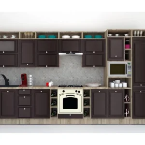 Ultima șansă Bucatarie LEEA ART FRONT MDF REGULARNY 440 K002 / decor 176