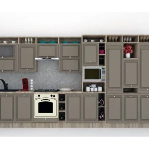 Vezi acum Bucatarie LEEA ART FRONT MDF PORTAL 460B K002 / decor 200