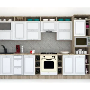 Vezi acum Bucatarie LEEA ART FRONT MDF SPARX 400 K002 / decor 263