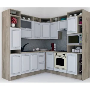 Bestseller Bucatarie de Colt LEEA ART CORNER FRONT MDF PORTAL 220-220 B DR. K002 / decor 263