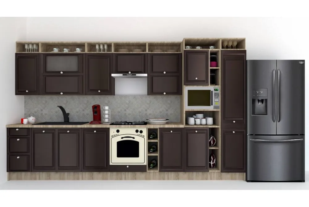 Bestseller Bucatarie LEEA ART FRONT MDF STILE 380 K002 / decor 176