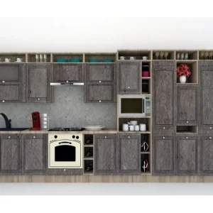 Ultima șansă Bucatarie LEEA ART FRONT MDF CANYON 460B K002 / decor 247