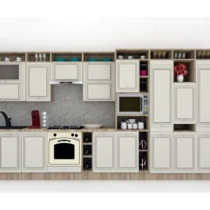 Vezi acum Bucatarie LEEA ART FRONT MDF ELBA 460B K002 / decor 102