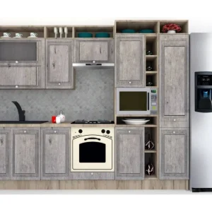 Ultima șansă Bucatarie LEEA ART FRONT MDF ALAMO 320B K002 / decor 246