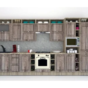 Noutate Bucatarie LEEA ART FRONT MDF ALAMO 440 K002 / decor 213