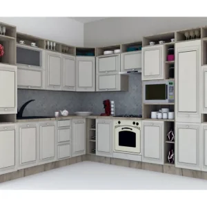 Bestseller Bucatarie de Colt LEEA ART CORNER FRONT MDF ALAMO 260-320 DR. K002 / decor 102