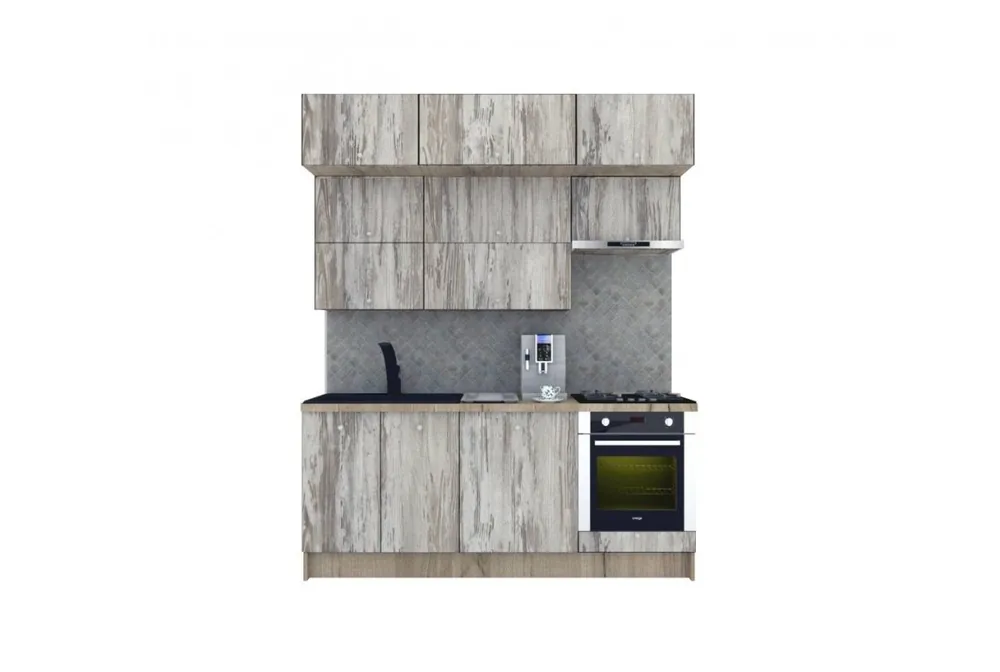 Vezi acum Bucatarie ZONE B 200 FRONT PAL K002 / decor K084