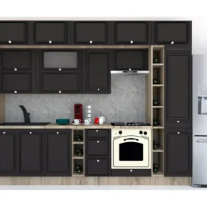 Bestseller Bucatarie LEEA BEAUTY NEW 360 FRONT MDF CANYON K002 / decor 258
