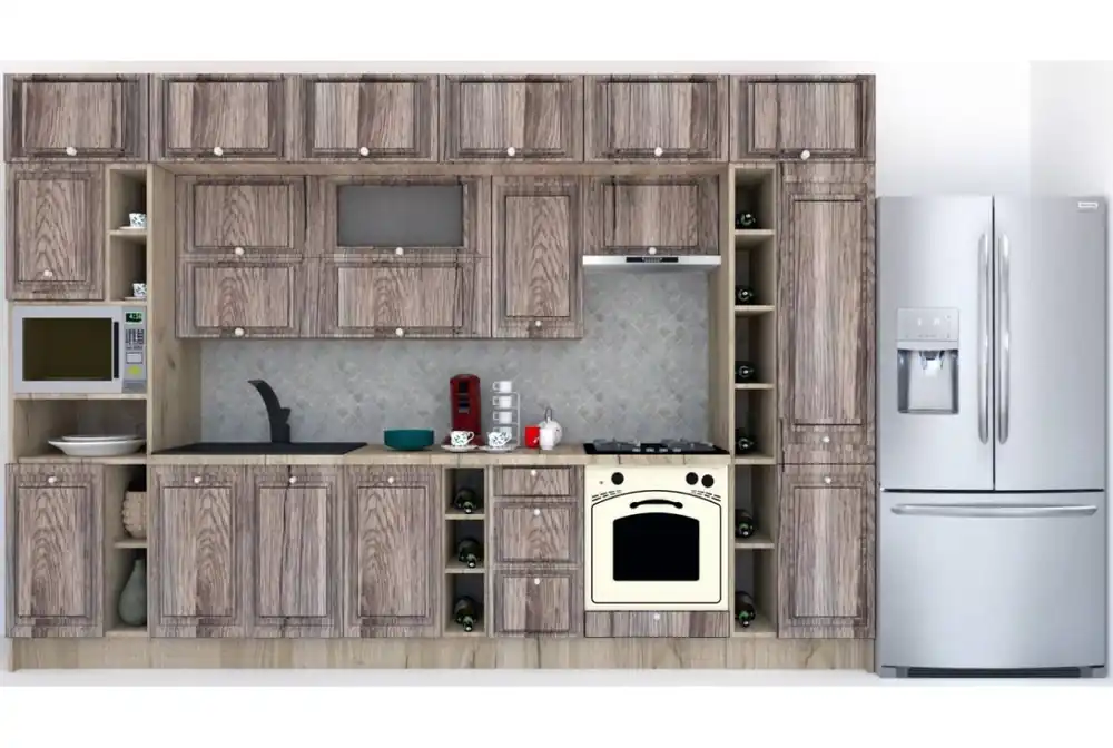 Bestseller Bucatarie LEEA BEAUTY NEW 360 FRONT MDF PORTAL K002 / decor 213