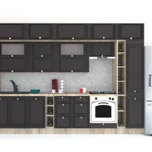 Bestseller Bucatarie LEEA BEAUTY NEW 400 FRONT MDF ROSA K002 / decor 225