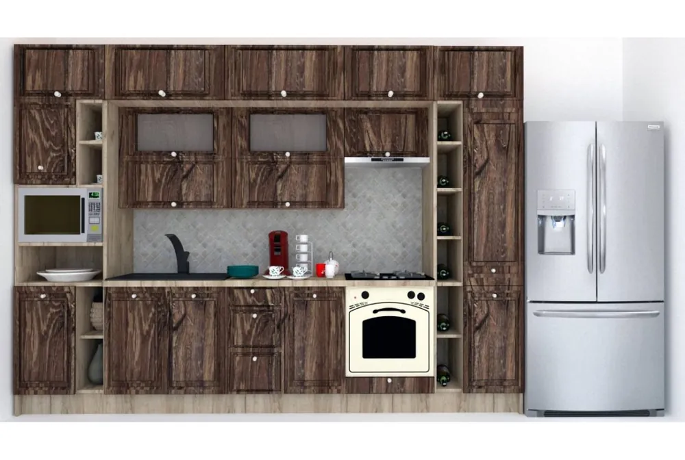 Bucatarie LEEA BEAUTY NEW 340 FRONT MDF REGULARNY K002 / decor 264 Noutate