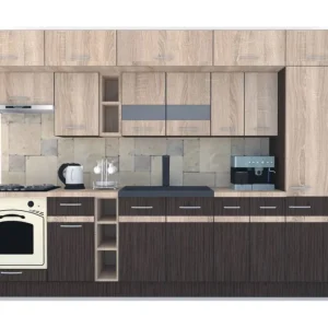 Bucatarie BIGMAR 310 A Wenge / Stejar Sonoma Retur gratuit