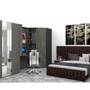 A Dormitor DIVINO 140 x 200 x 240 cm ST Kronos 06 / K352 Reducere de preț