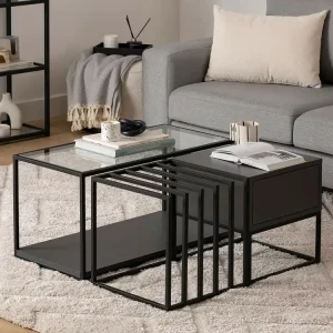 Calitate înaltă Set de măsuțe de cafea Kailua 1700