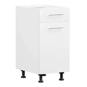 Dulap modular cu sertar și uși Tiffa White 141 Calitate înaltă