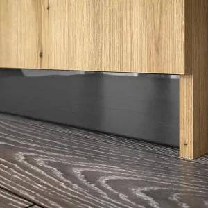 2200 mm, PVC , negru lucios Disponibil imediat