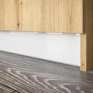 Reducere de preț 2200 mm, H10 сm, PVC mm , alb lucios