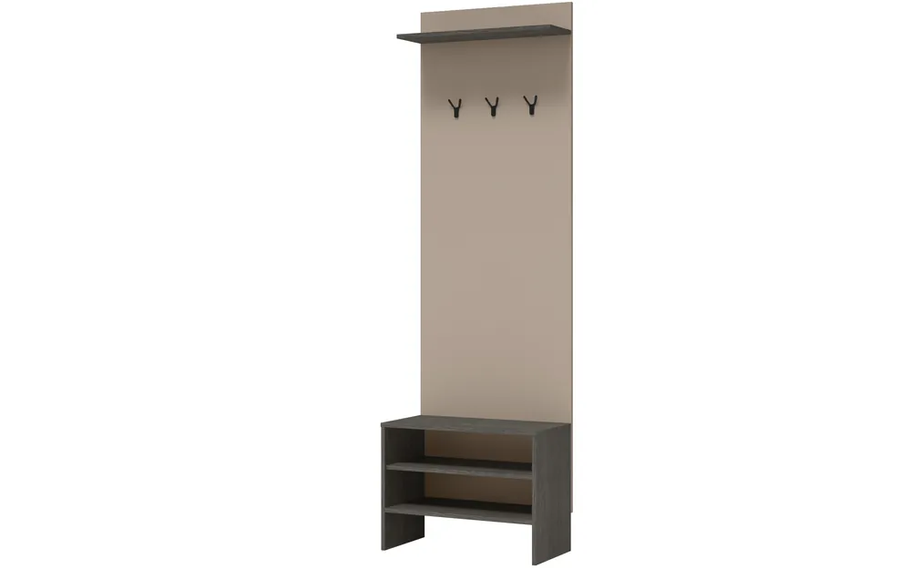 Livrare rapidă Cuier , casmir + stejar antracit