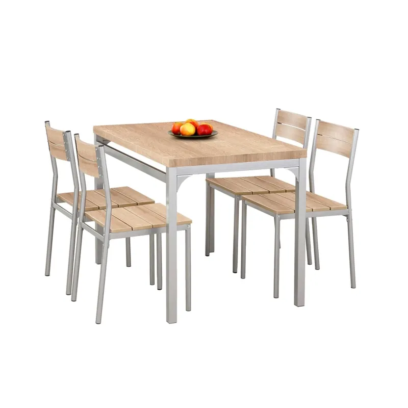 Set de dining MALCOLM 110x70 cm metal/stejar sonoma Comandă acum