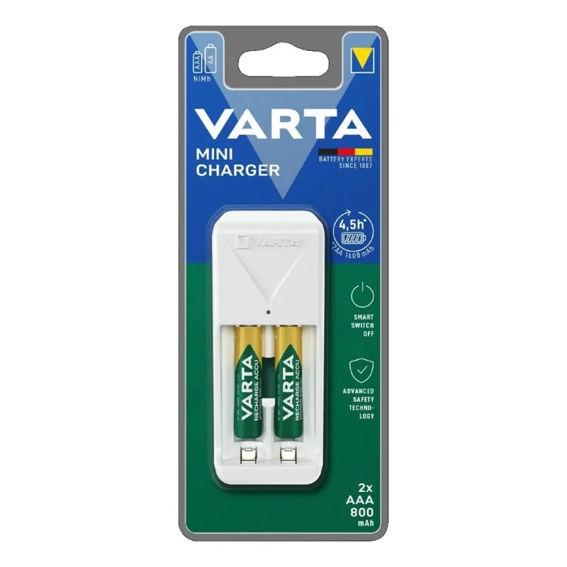Cumpără online Varta 57656201421 - Încărcător de baterii 2xAA/AAA 800 mAh 230V