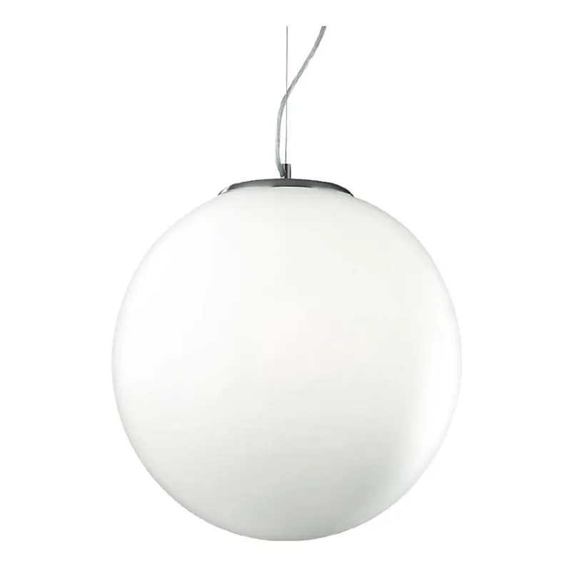 Ideal Lux - Pendul MAPA 1xE27/42W/230V Ø 40 cm alb Vezi acum
